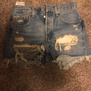 Levi's Women's Blue Shorts